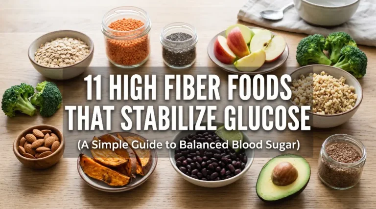 11 High Fiber Foods That Stabilize Glucose