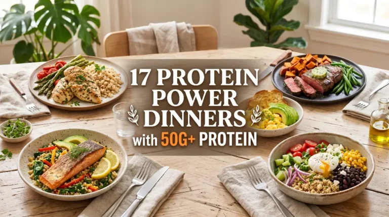 17 Protein Power Dinners with 50G+ Protein