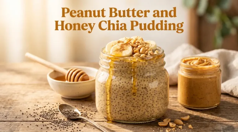 Peanut Butter and Honey Chia Pudding