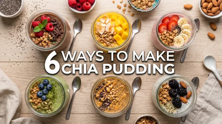 6 ways to make chia pudding