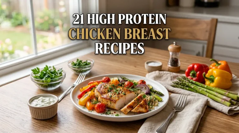 21 high protein chicken breast recipes