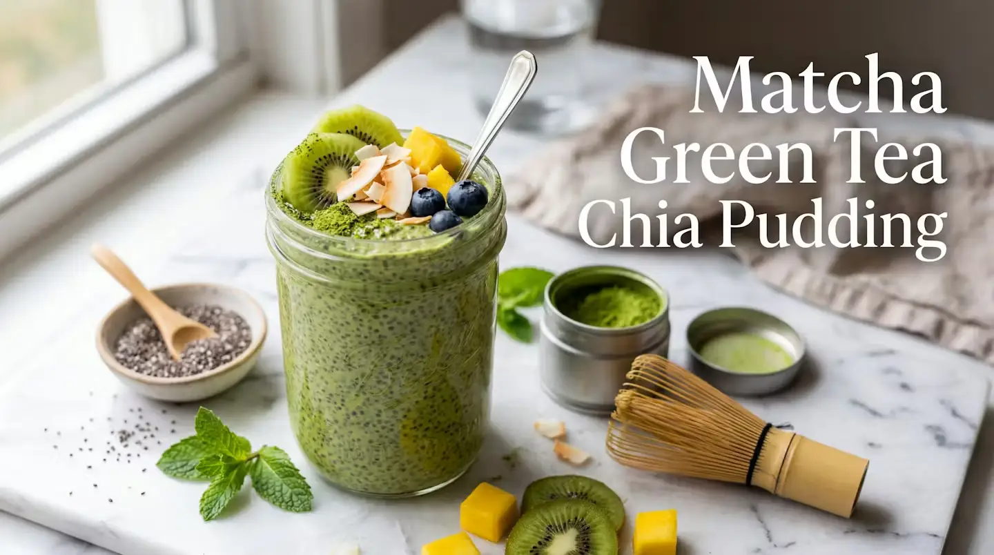 Matcha Green Tea Chia Pudding