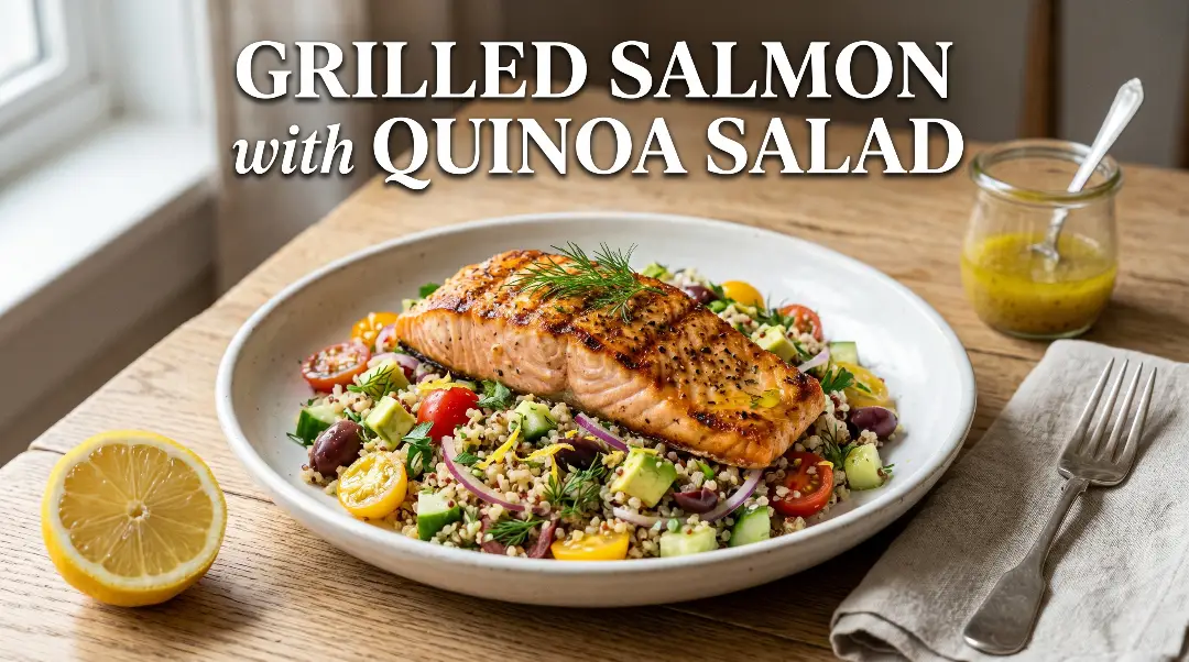 Grilled Salmon with Quinoa Salad